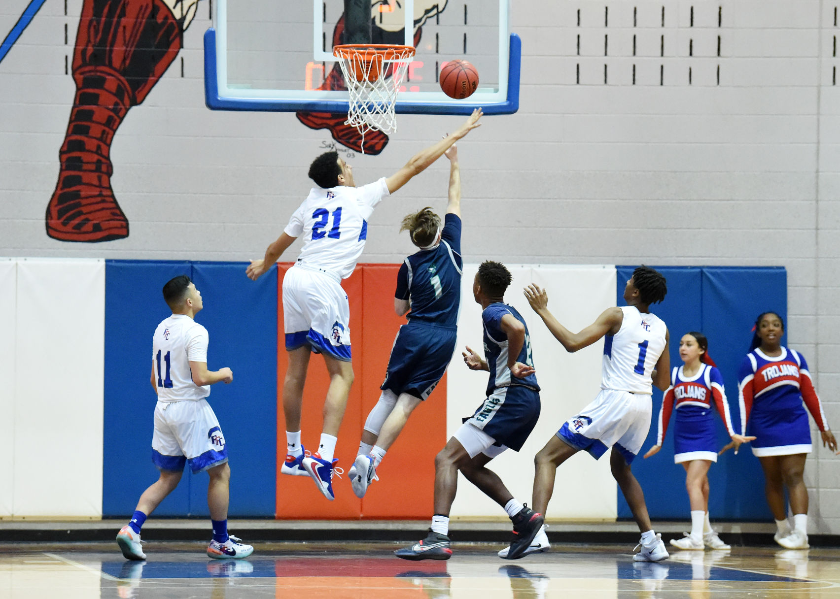 PHOTOS: Fountain-Fort Carson Trojans (58) Pine Creek Eagles (70)